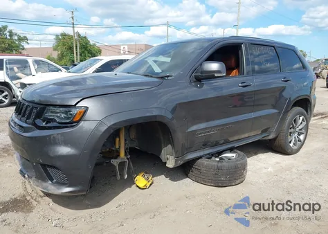 2018 Jeep Grand Cherokee Trackhawk 4X4 z USA, uszkodzony, nr VIN 1C4RJFN95JC473178